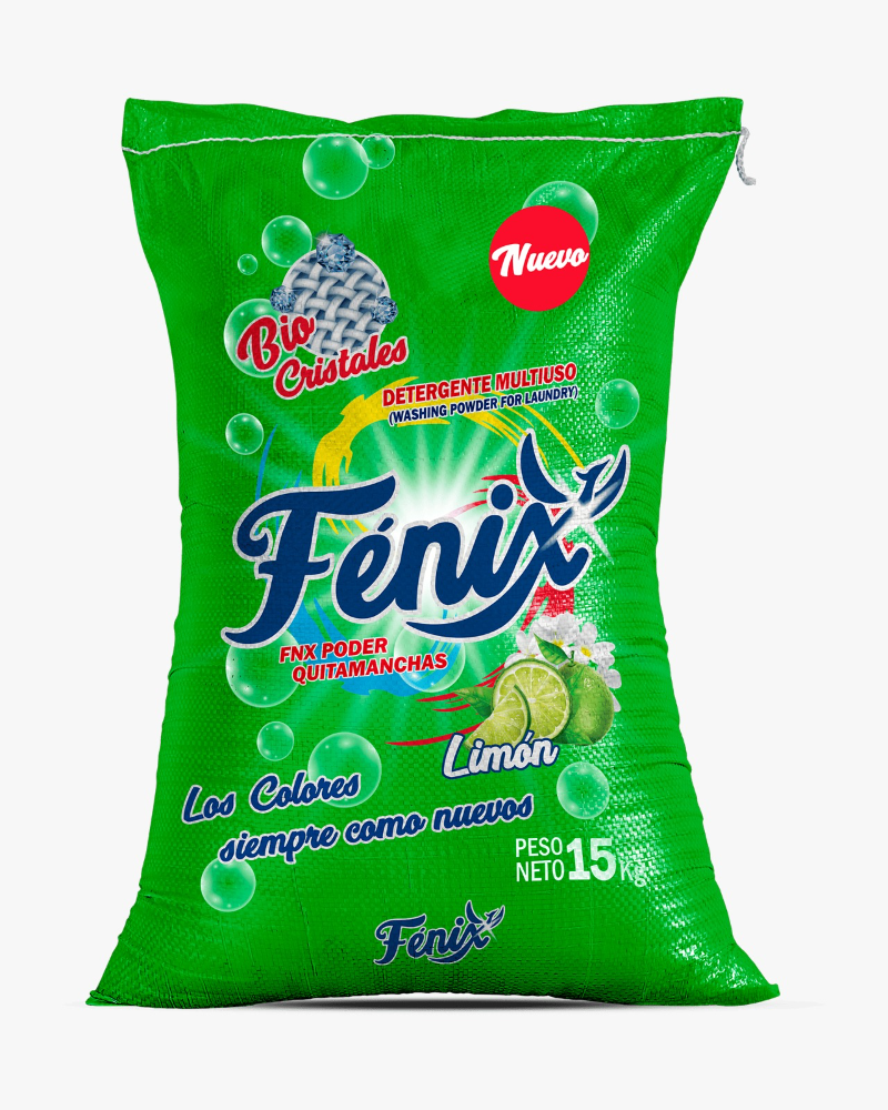 Detergente en polvo Fénix Poder 15 kg