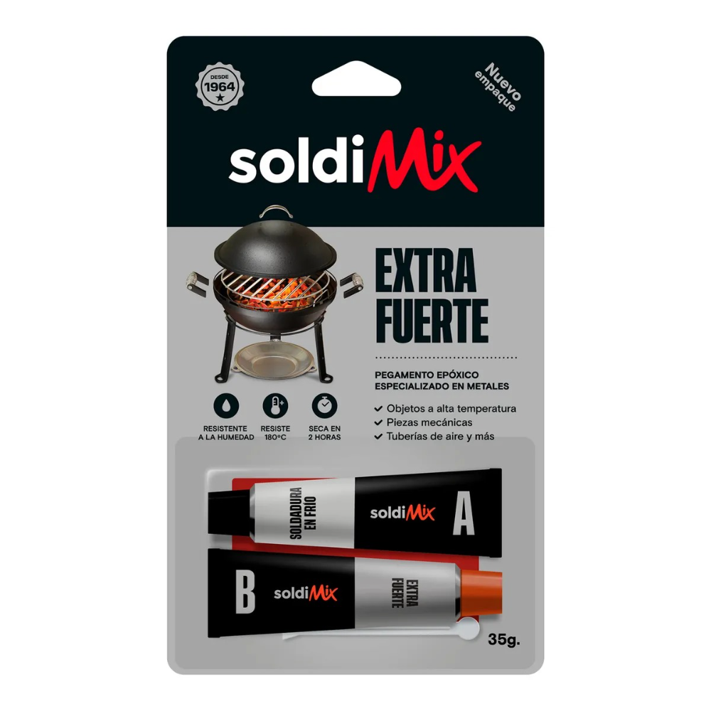 Adhesivo extra fuerte 24 minutos Soldimix 35 gr