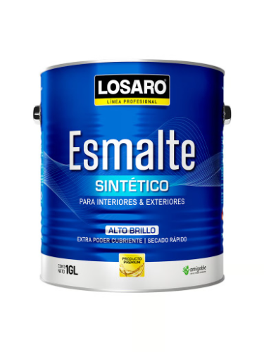 ESMALTE Envase de hojalata de 1 Gl. LOSARO