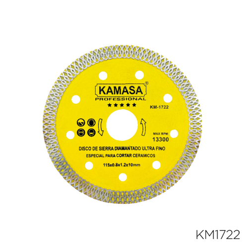 Disco diamantado trenzado 4.5″ (115mm) KAMASA