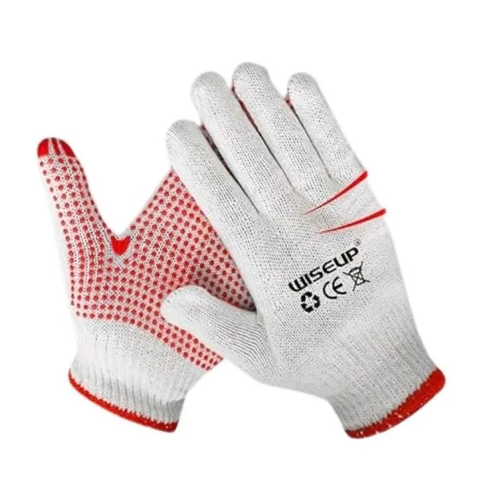 GUANTES DE TRABAJO PVC CON PUNTOS XL WISEUP
