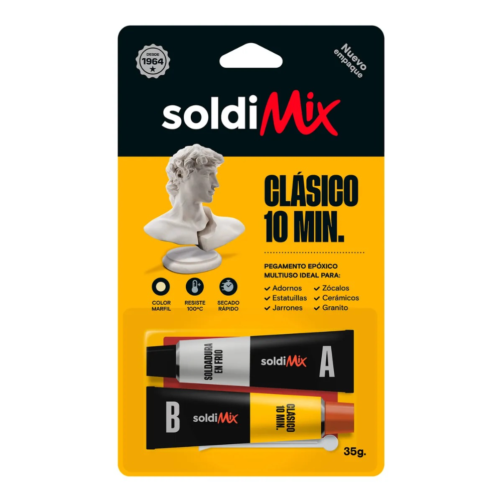 Adhesivo 10 minutos Soldimix 35 gr