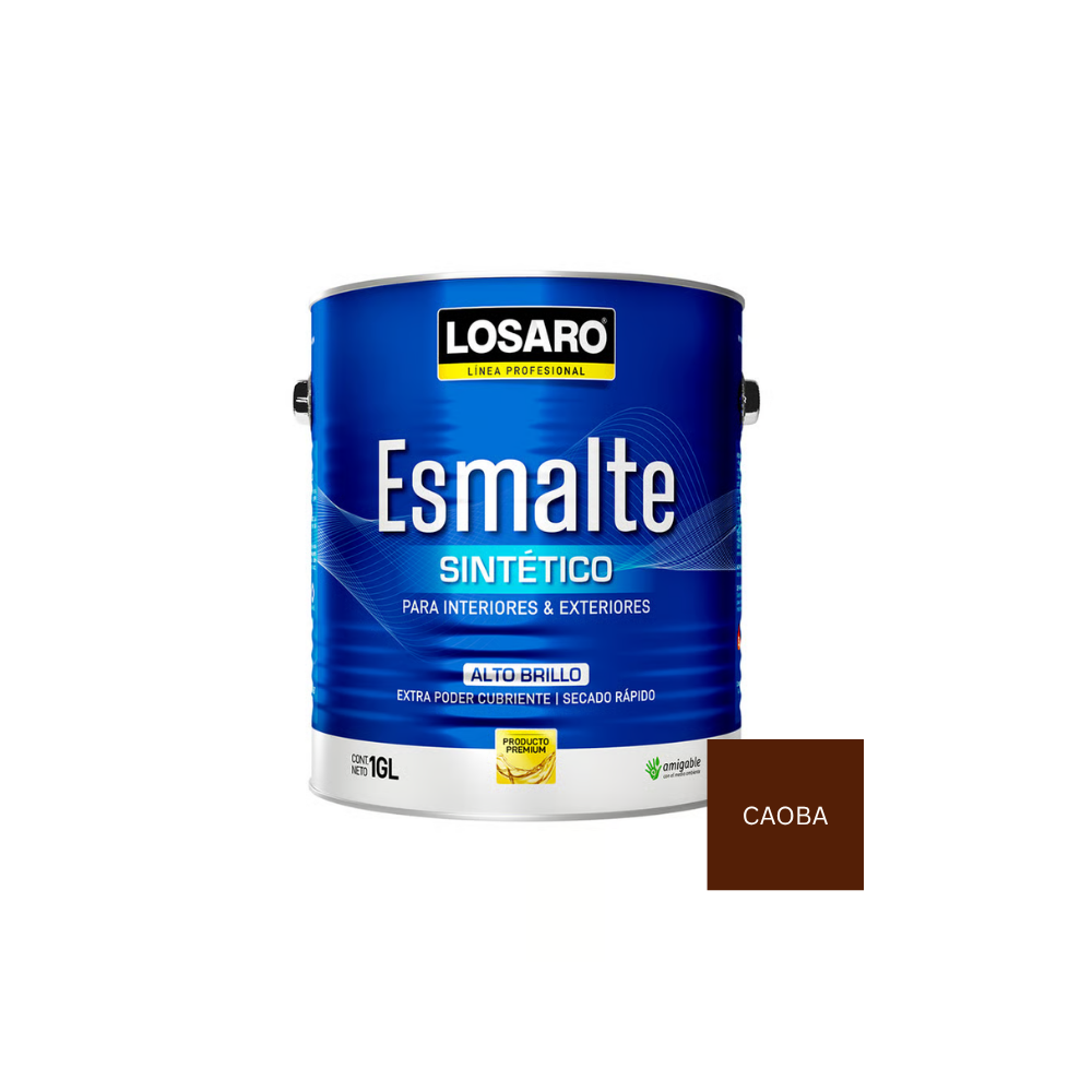 ESMALTE SINTÉTICO LOSARO CAOBA