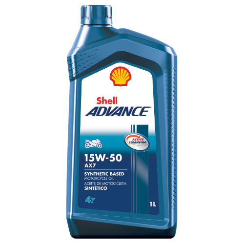 ACEITE AX7 SINTÉTICO 15W-50 SHELL