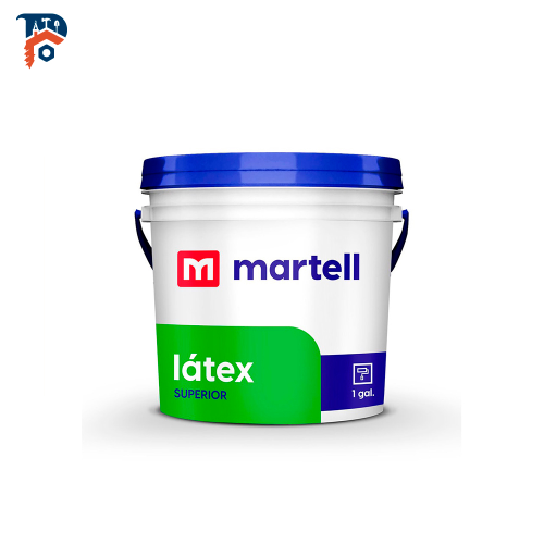 Látex color blanco galón económico/ MARTELL