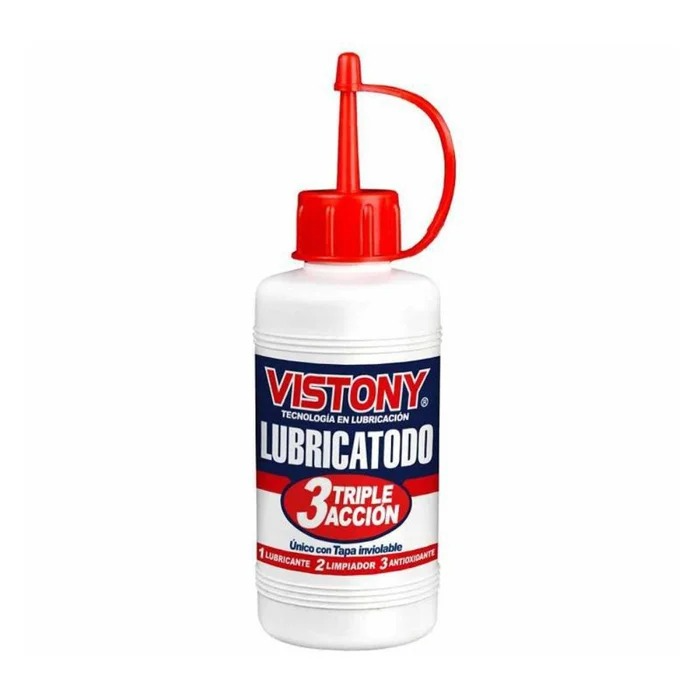 Lubricante 3 en 1 Vistony Lubricatodo Aceite Multiuso 90ML 3OZ