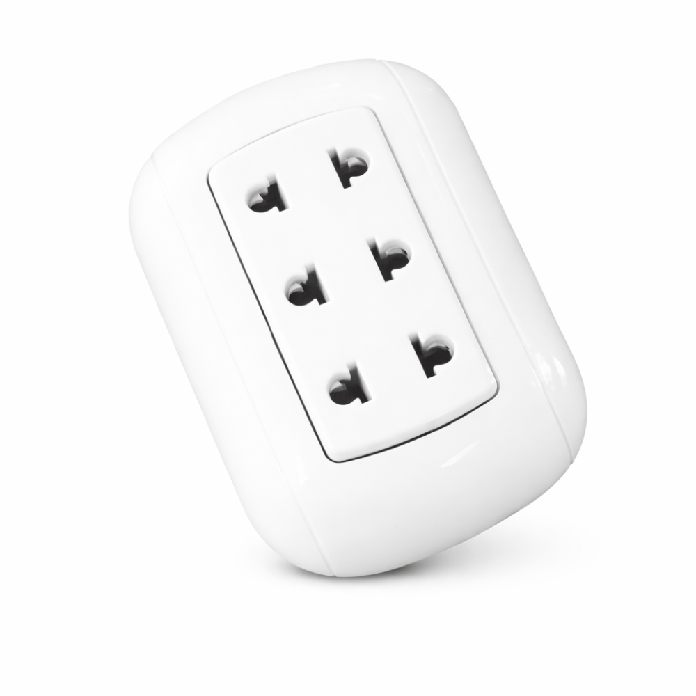 TOMACORRIENTE  TRIPLE UNIVERSAL OPALUX