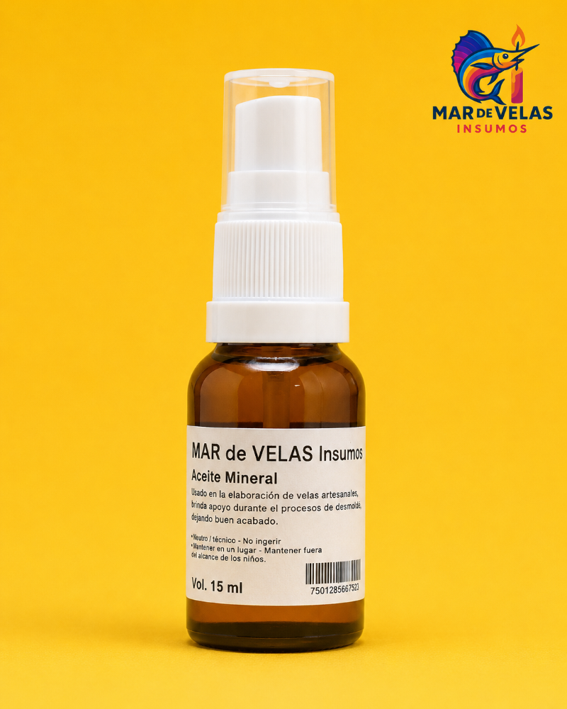 Aceite Mineral con bomba 15 ml