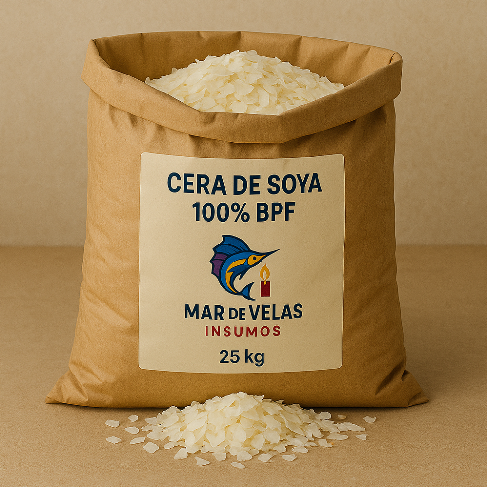 Cera de Soya BPF (25 Kg)