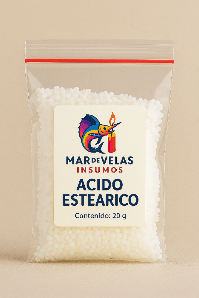 Ácido Esteárico x 20 Gr