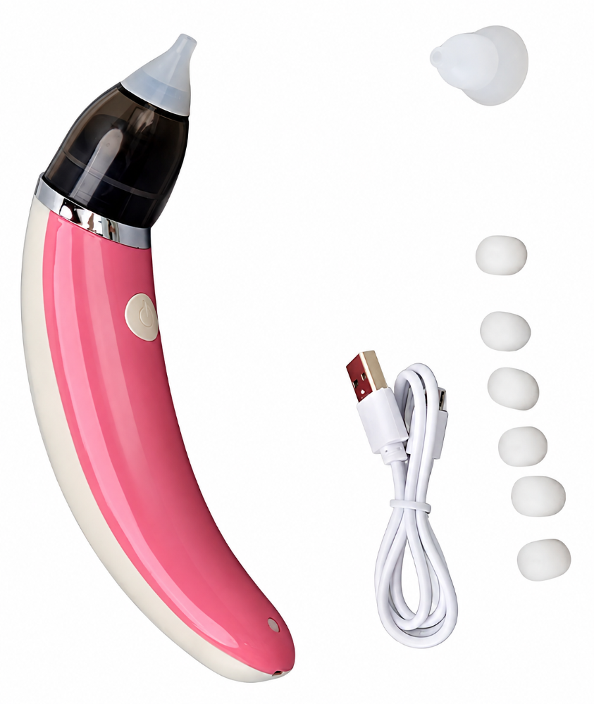 Aspirador Nasal Eléctrico ROSADO