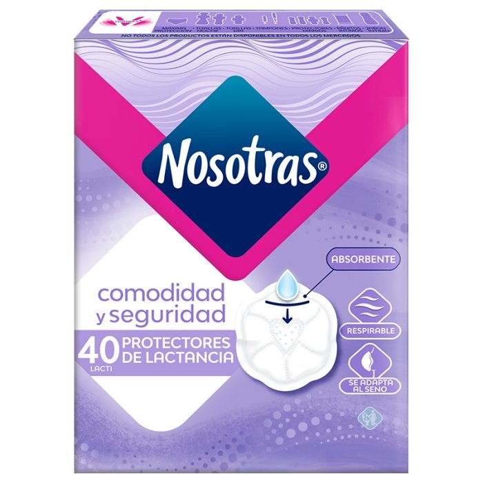 Protectores de lactancia 40 unidades
