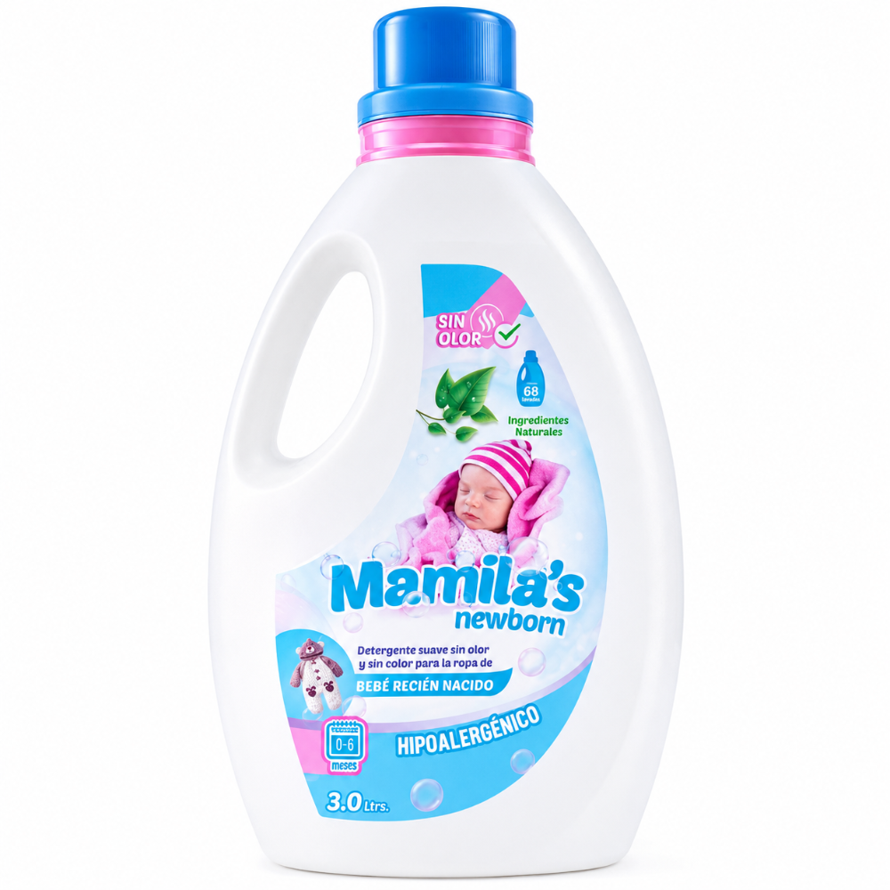 Detergente Mamila's Recién Nacido 1 galón