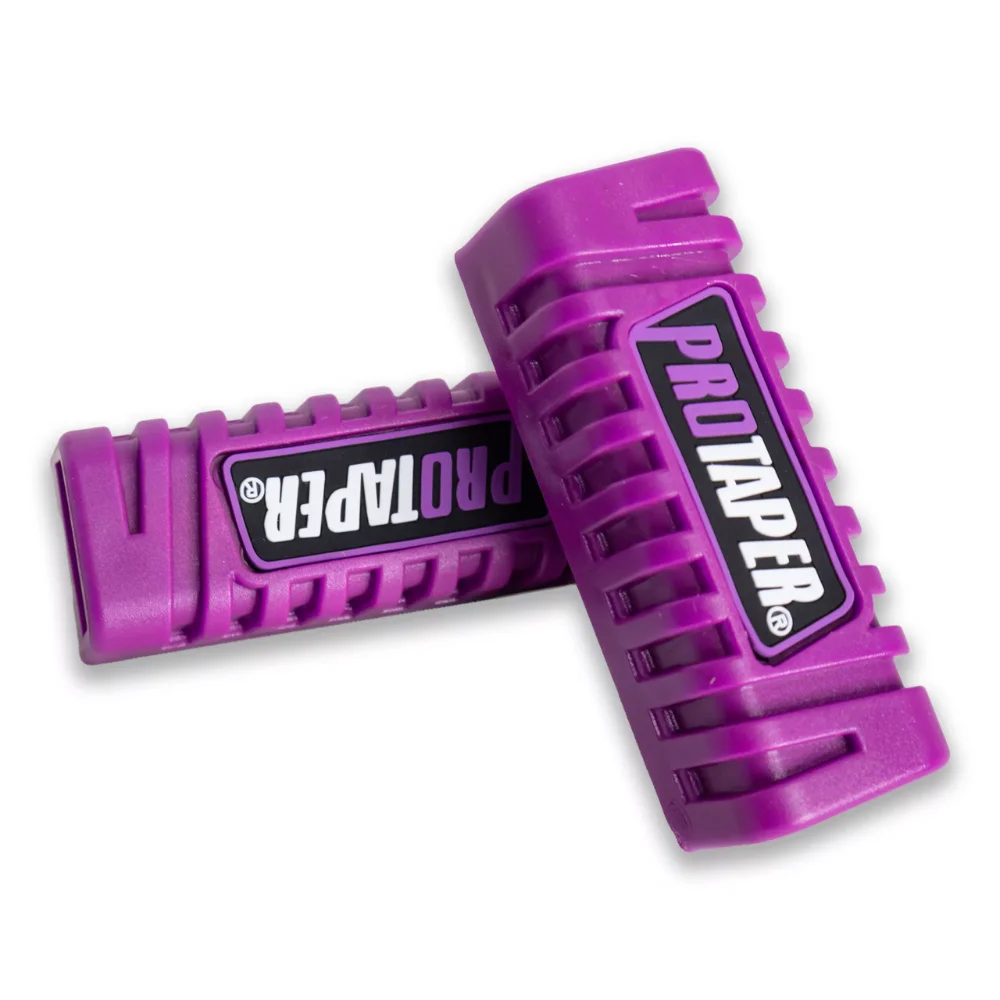 Cubre pedal moto PROTAPER ROSADO