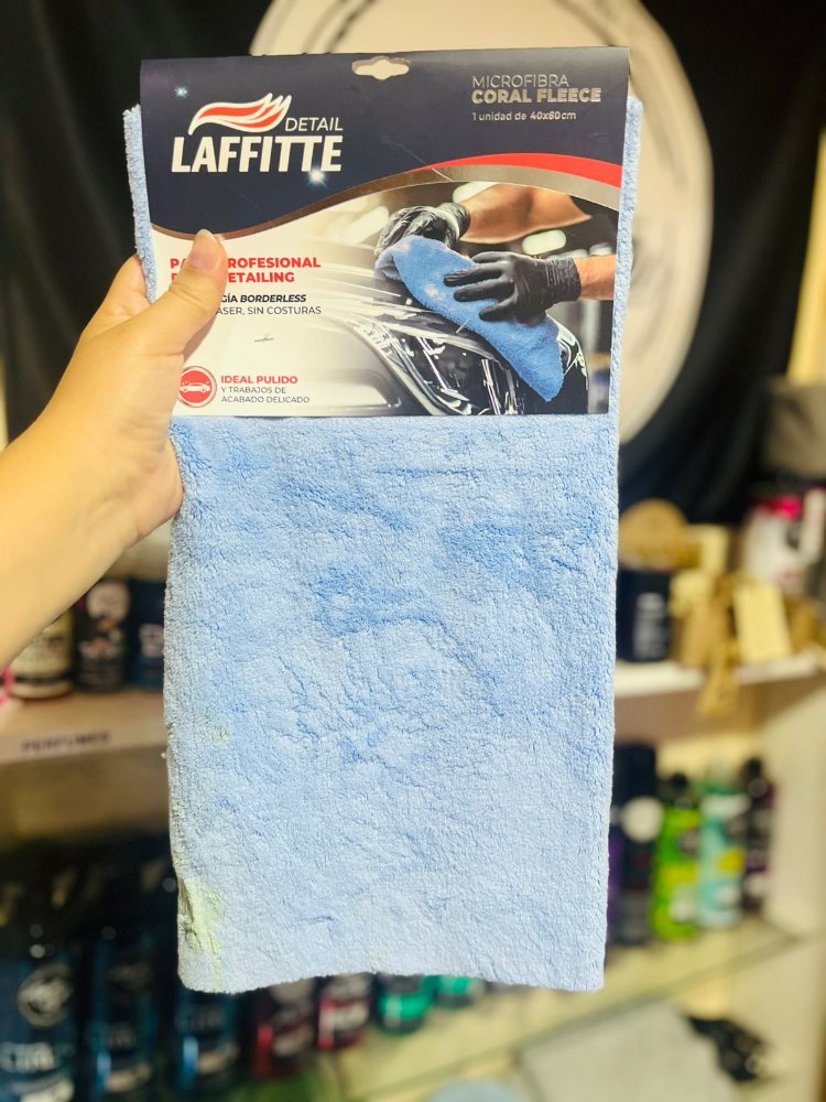 Microfibra 40x60 Coral Celeste LAFFITTÉ