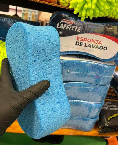 Esponja de lavado Azul (laffitté)
