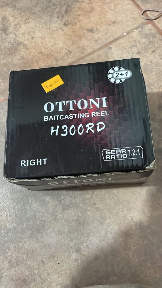 Reel huevito OTTONI h300rd