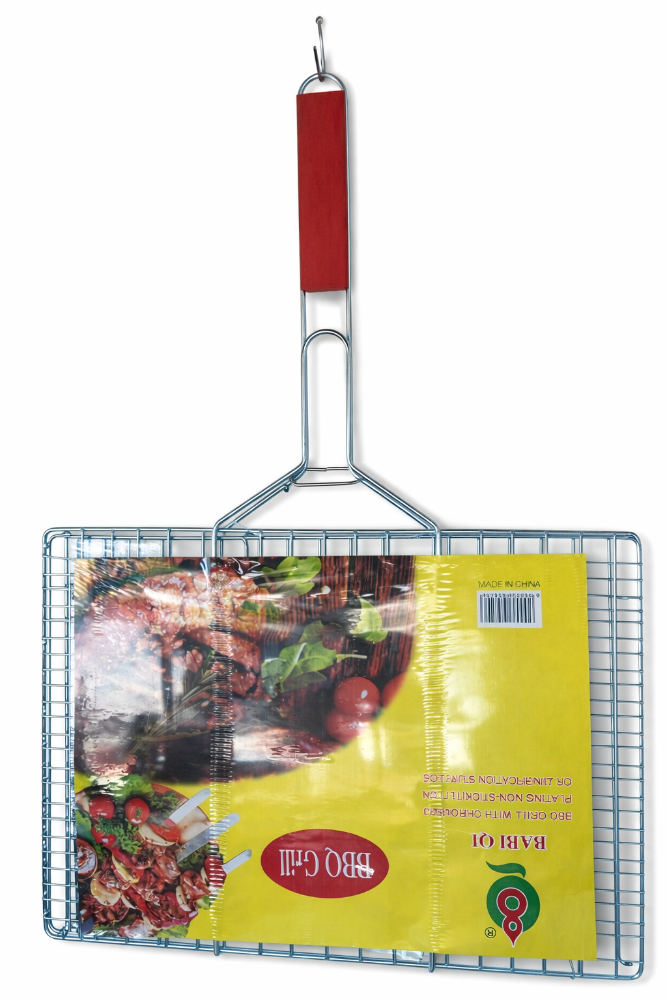 parrilla de pescado rectangular
