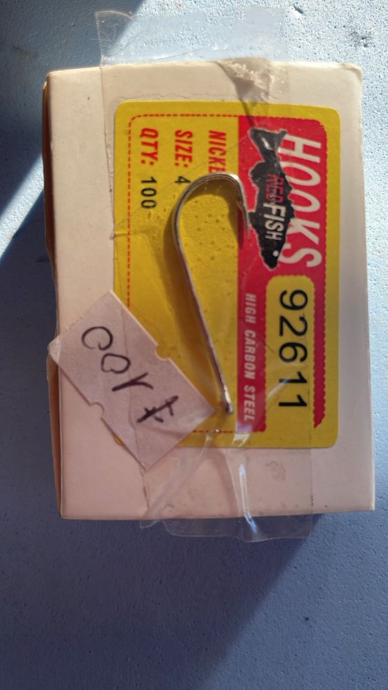 ANZUELO N¨4 HOOKS REDFISH (92611)