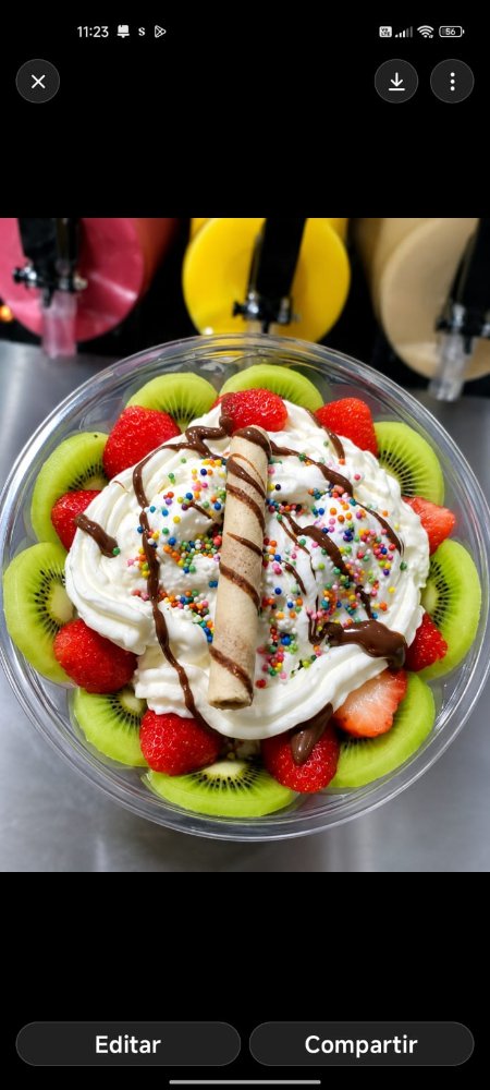 HELADOS FRESA KIWI