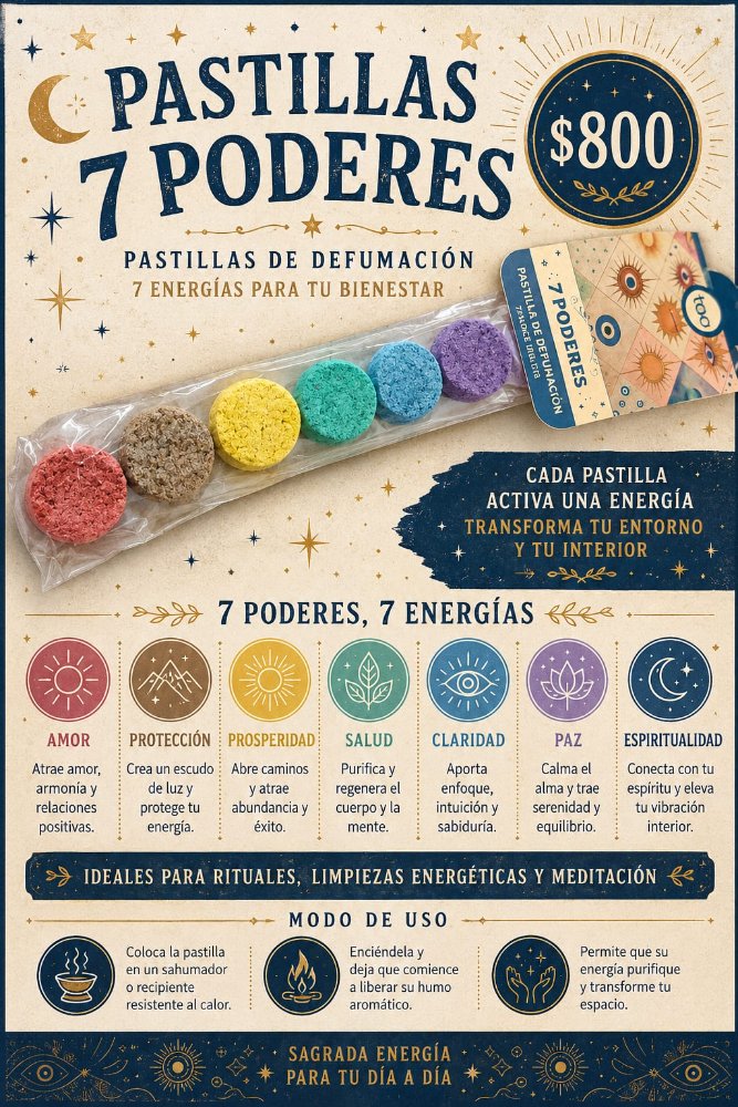PASTILLAS 7 PODERES