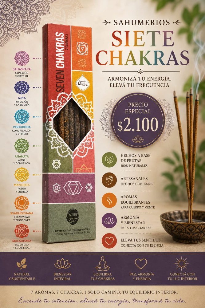 saumerio 7 chakras