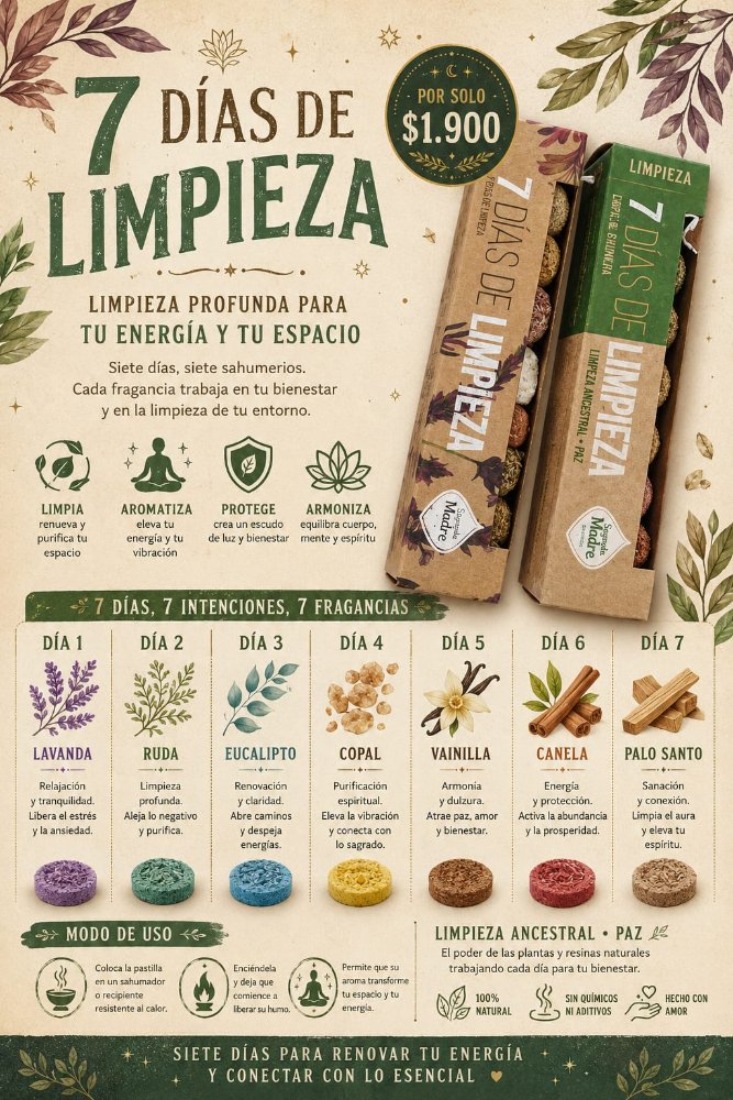 7 dias de limpieza