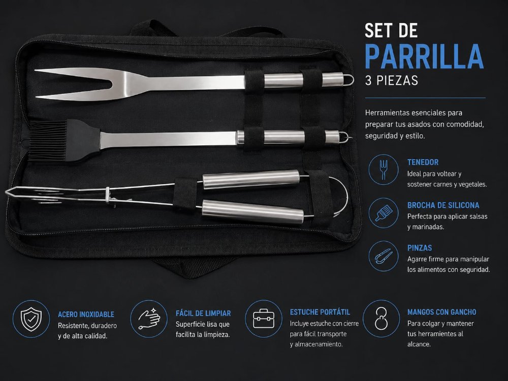 set de parrila