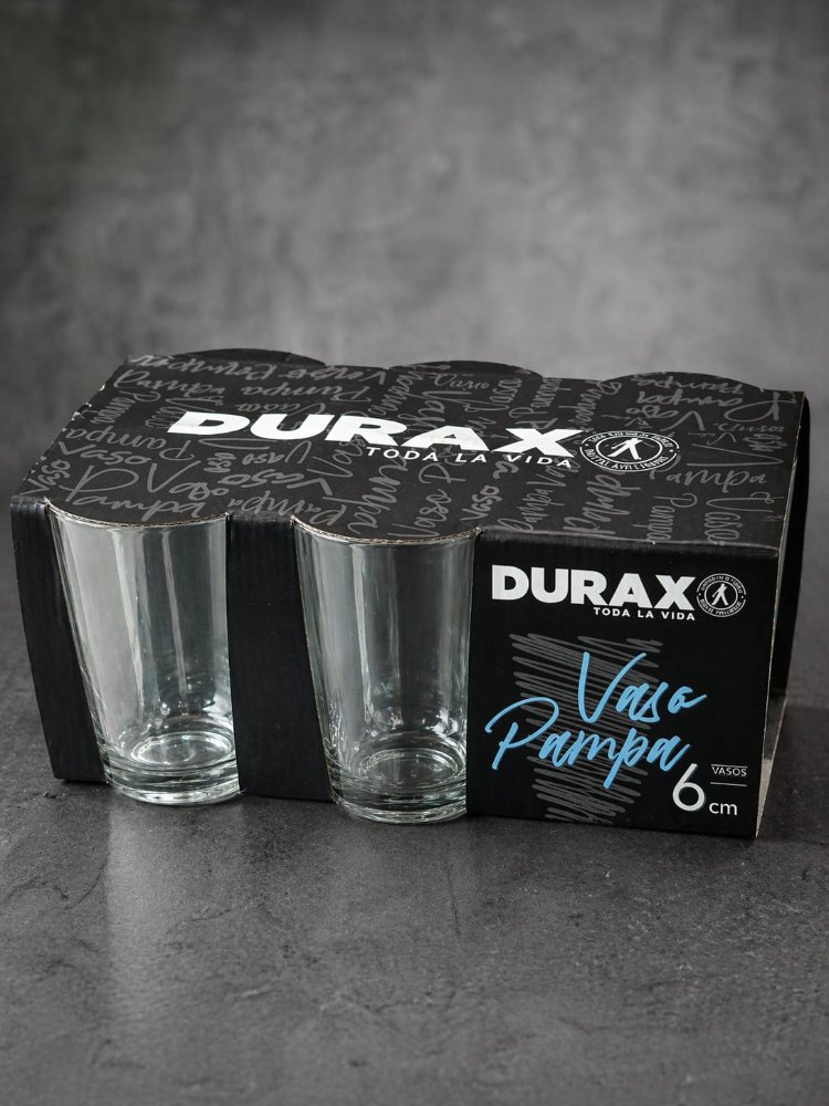 vasos pampa caja negra x6unid