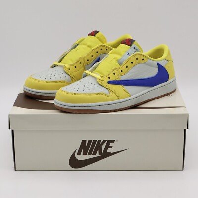 Air Jordan 1 Retro Low OG Canary Travis Scott