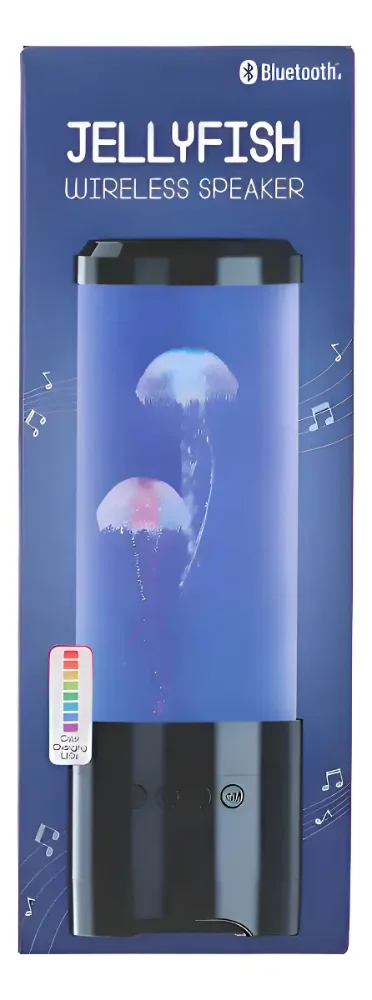 Lámpara Medusa Luz Led Decorativa 6 Colores 3d Usb