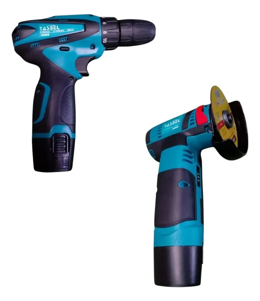 Taladro Inalambrico 48v Y Mini Esmeril Inalambrico + Maletín