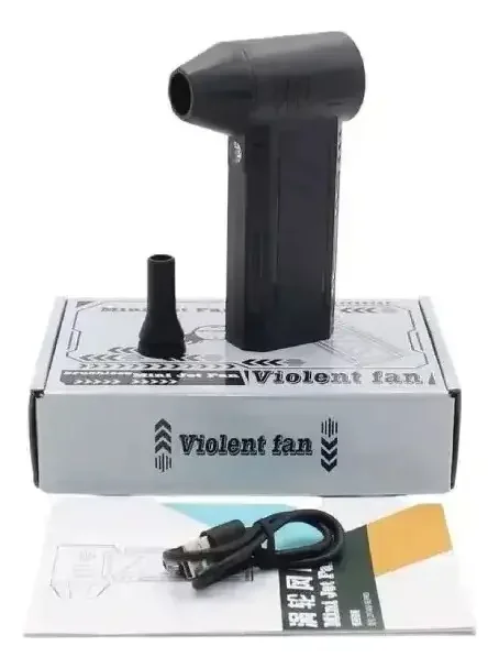 Soplador USB Portátil Mohits 200W 130000rpm 5000mAh 3 Velocidades Recargable