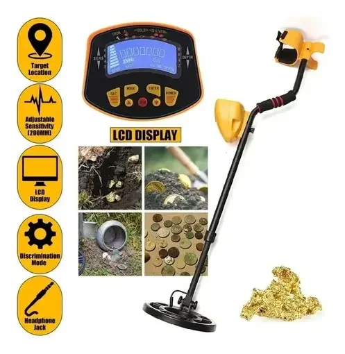 Detector De Metales Subterráneo Md-3010ii Alta Sensibilidad