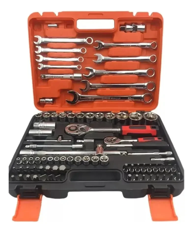 Juego Caja Set Dados Chicharra Herramientas 82piezas
