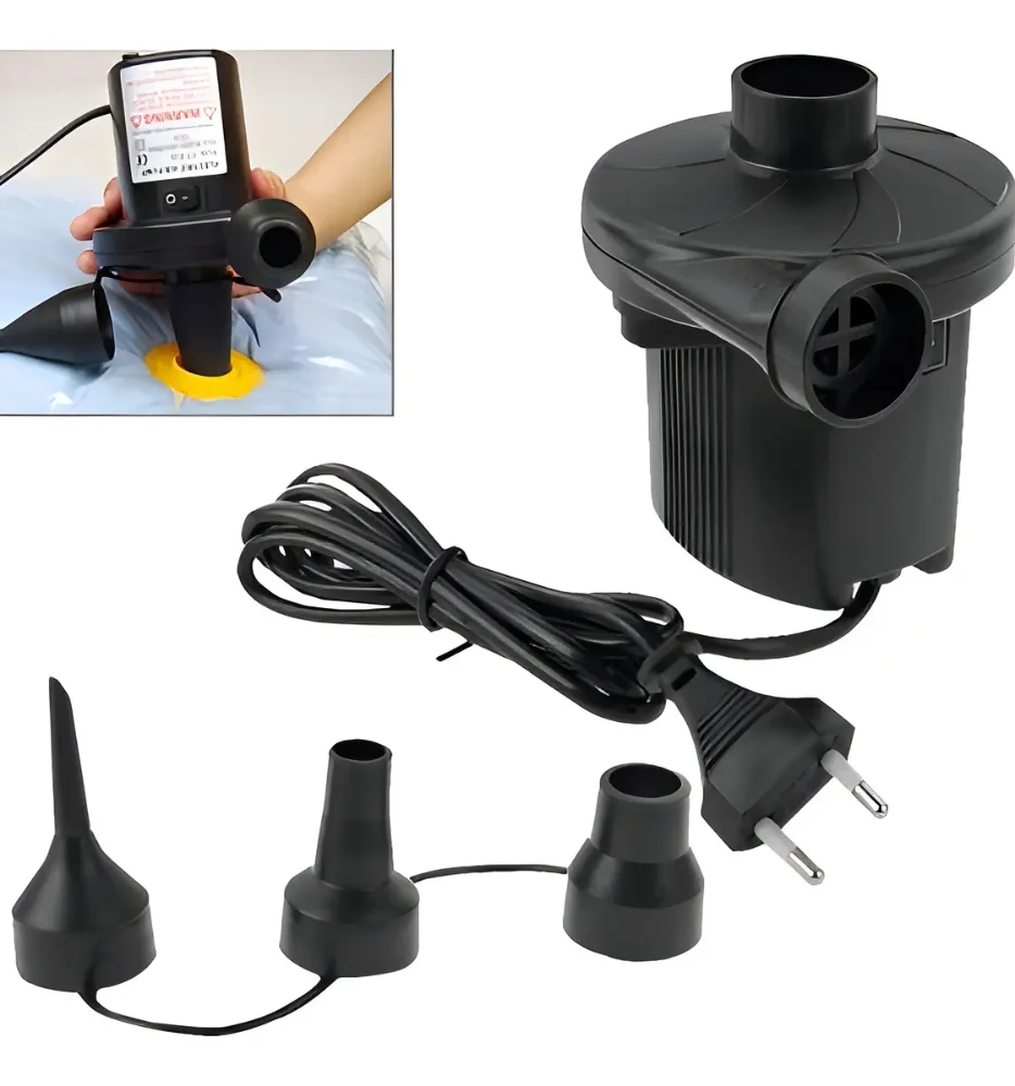 Inflador Eléctrico Para Piscina Inflable, Flotador Pelotas