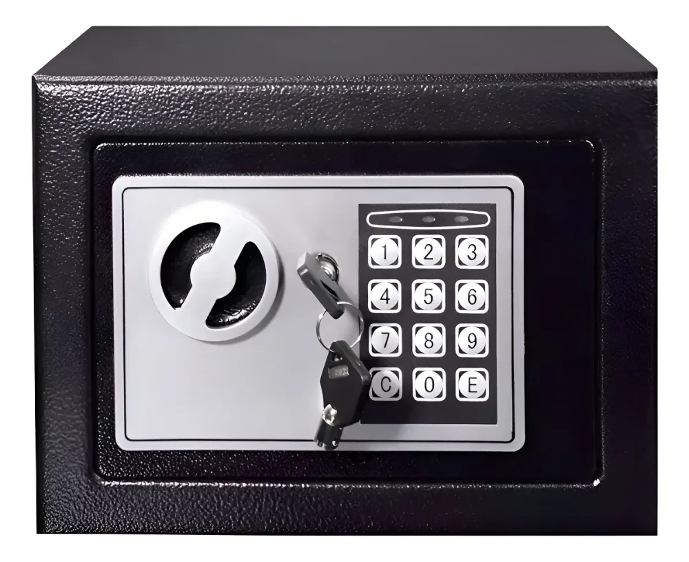 Caja Seguridad Fuerte Digital Safewell X2 Llaves + Teclado Color Negro