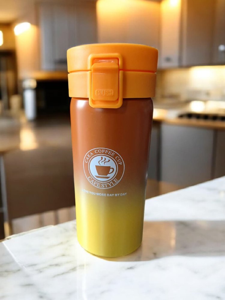 Termo lechero amarillo