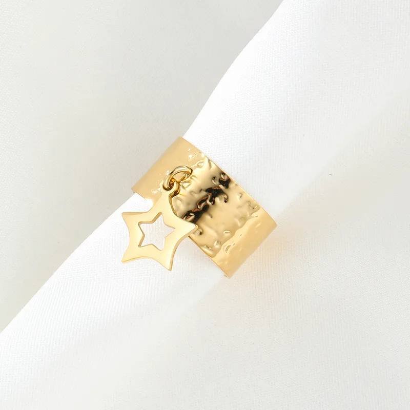 NH36771191|Oro| Anillo AJUSTABLE  acero inoxidable