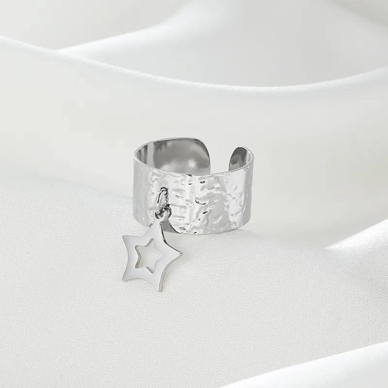 NH36842788|Anillo acero titanio