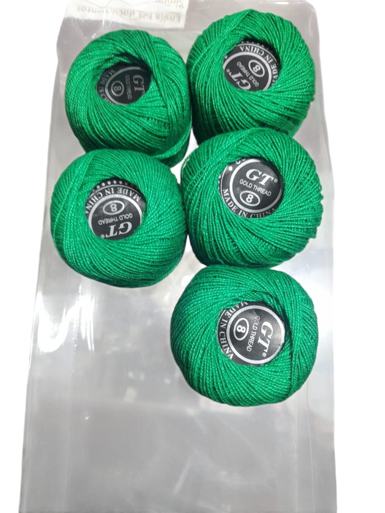 HILO FILOSEDA PARA BORDAR VERDE