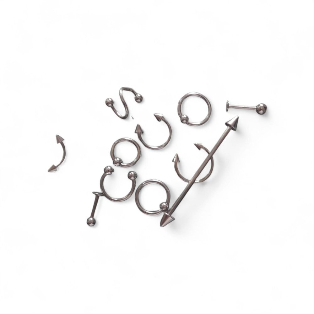 PIRSE METALICOS PLATEADOS