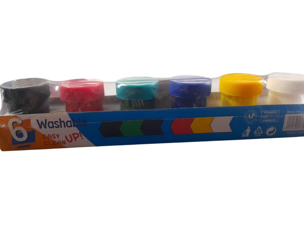 PINTURAS 6 COLORES TARRITO  POSTER PAINTS