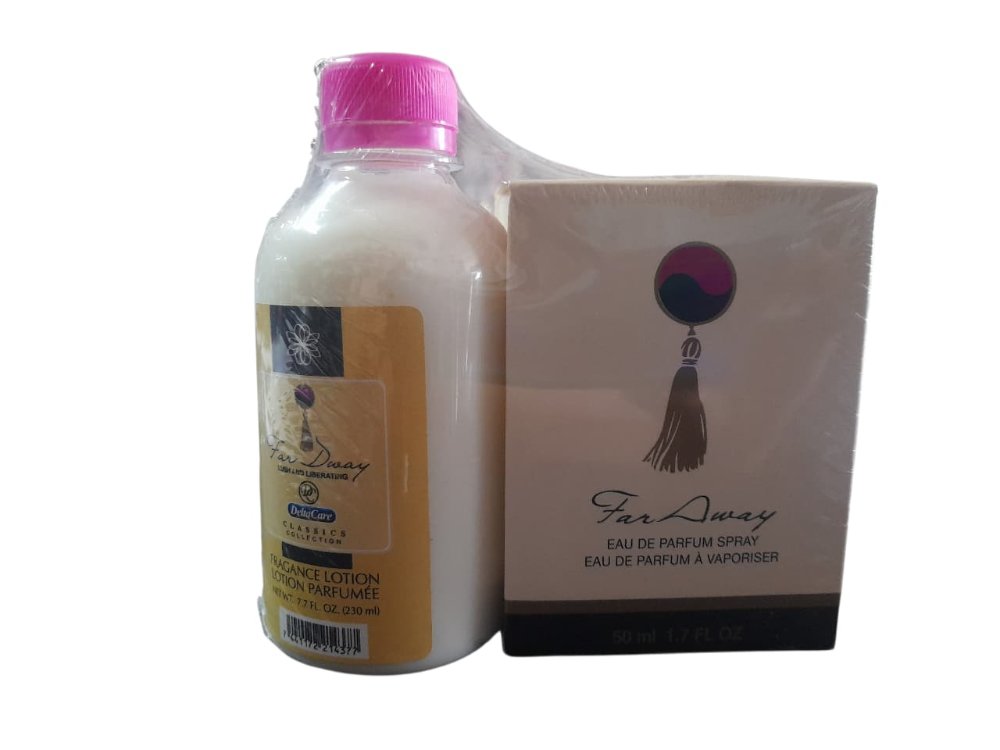 COMBO COLONIA Y CREMA FAR AWAY