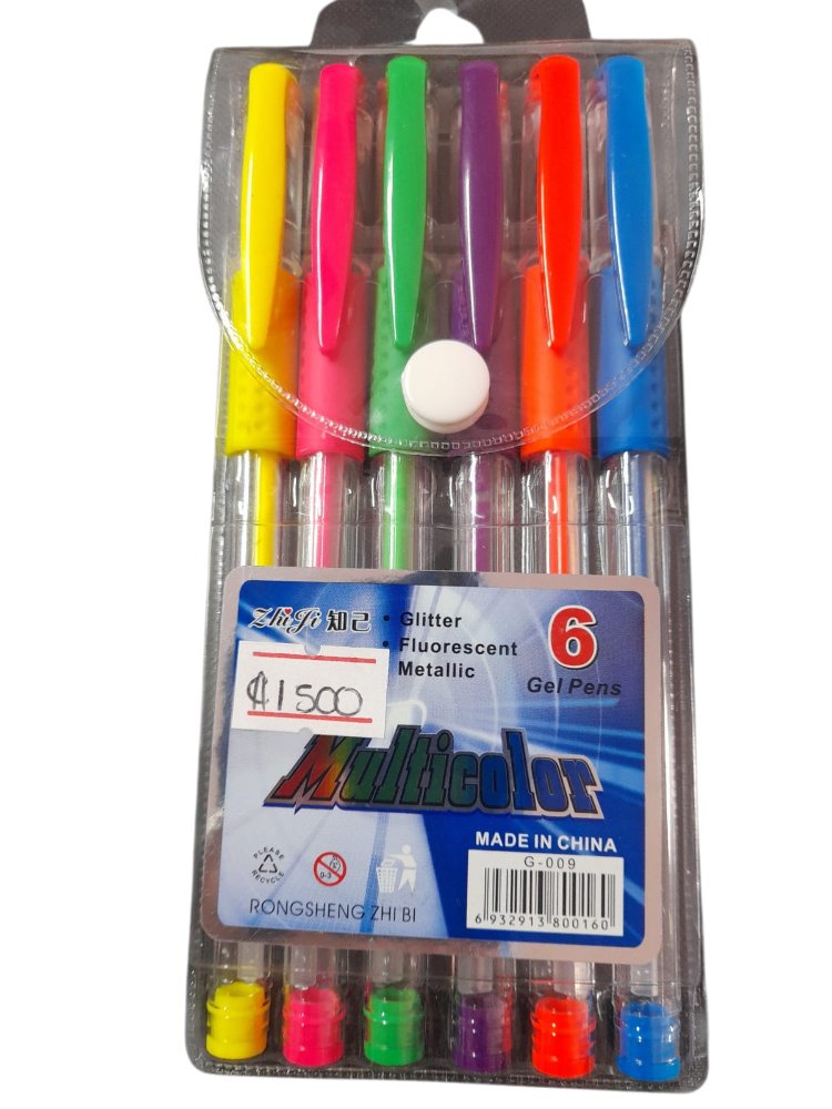 LAPICEROS MULTICOLOR