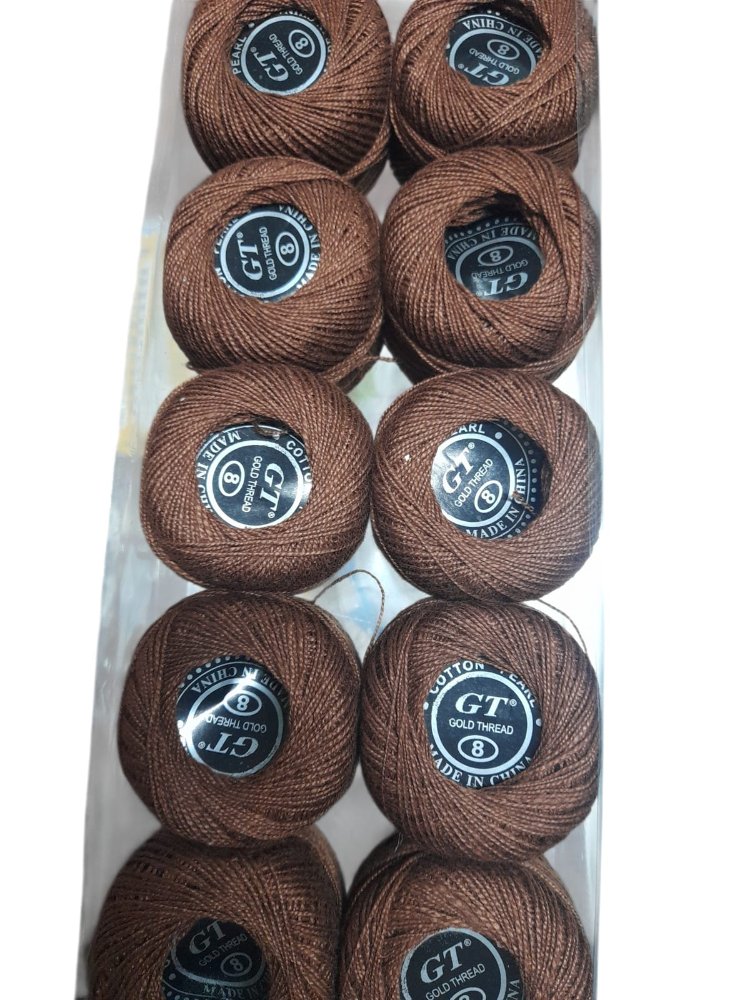 HILO FILOSEDA PARA BORDAR CAFE OSCURO