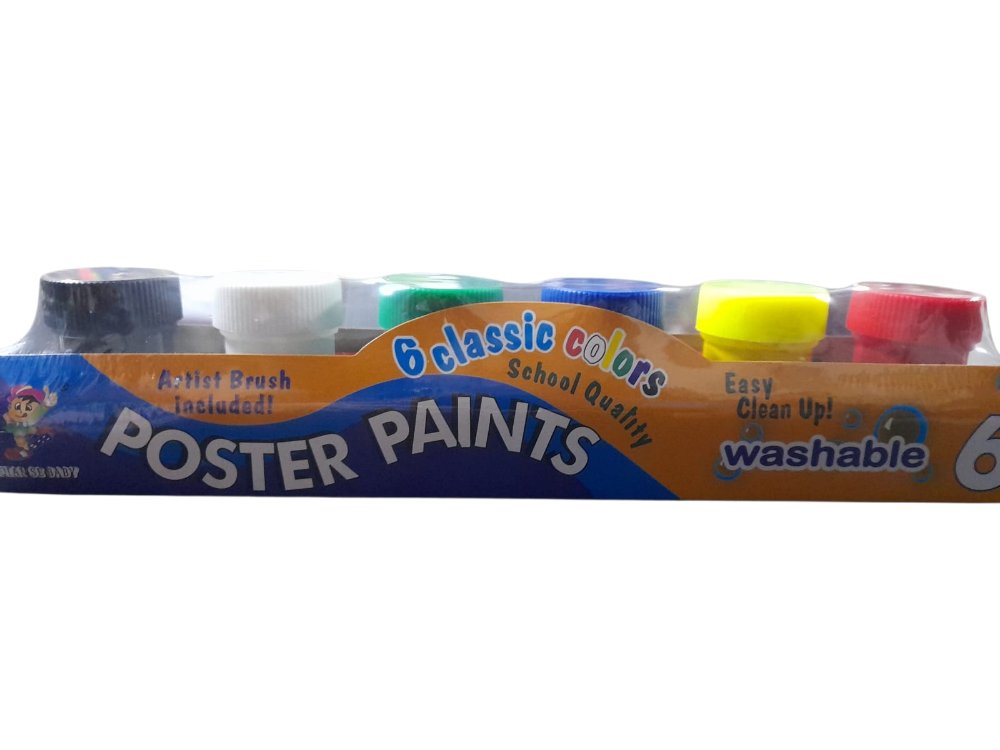 PINTURAS 6 COLORES D2714