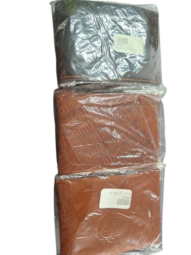 BILLETERAS DE CUERO HOMBRE
