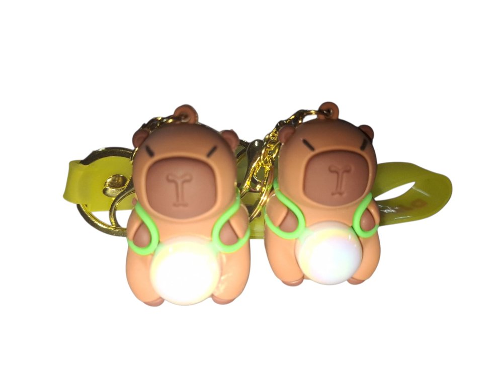 LLAVERO CAPIBARA LUZ