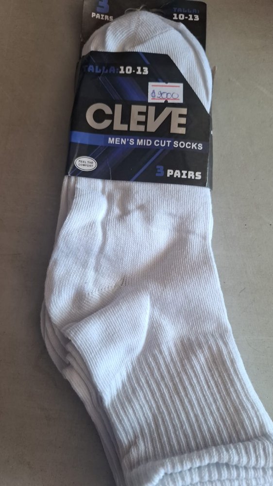 MEDIAS CLEVE BLANCAS